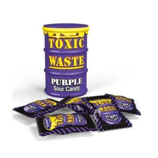 Toxic Waste Purple Sour Candy
