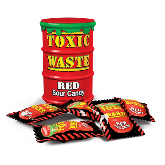 Toxic Waste Red Sour Candy