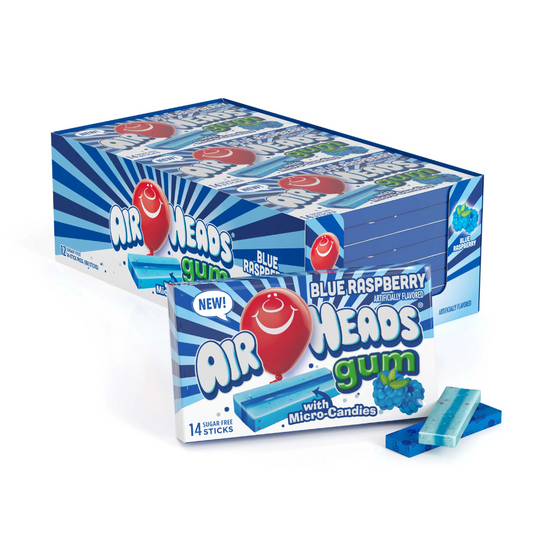 Airheads Blue Raspberry Gum