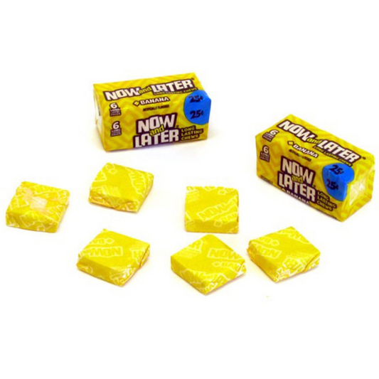 Now and Later Banana Candy