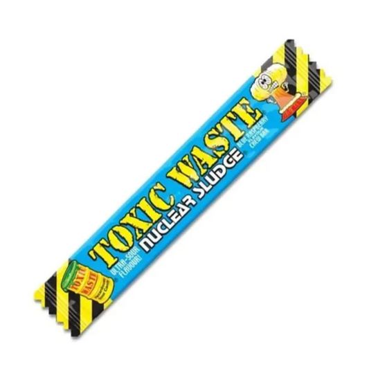 Toxic Waste Nuclear Sludge Chew Bar Blue Raspberry